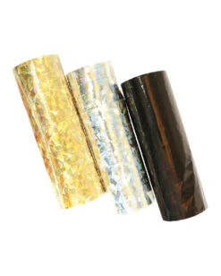 3 Metallic Luftschlangen Happy New Year