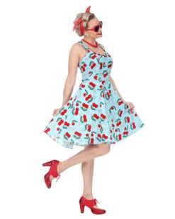 50'ies Rock'n Roll Kleid Mit Petticoat -Cosly Verkaufsgeschäft 50er jahre rockn roll kleid petticoat kostuem 50er jahre kostuem mottoparty kostuem 36593 03