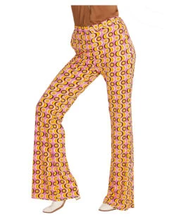 70ies Damen Schlaghose Crazy