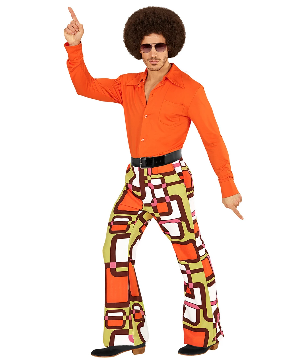 Crazy 70er Jahre Schlaghose 4 Crazy 70er Jahre Schlaghose – Bild 2