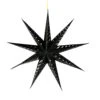 9-zackiger Deko Stern 30cm -Cosly Verkaufsgeschäft 9 zackiger gothic deko stern 30cm halloween und gothic deko fuer weihnachten 9 pointed gothic decor star 54114
