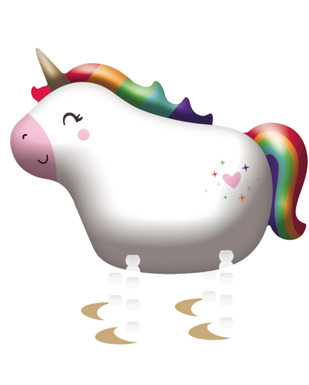 Einhorn Air-Walker Folienballon 3 Einhorn Air-Walker Folienballon