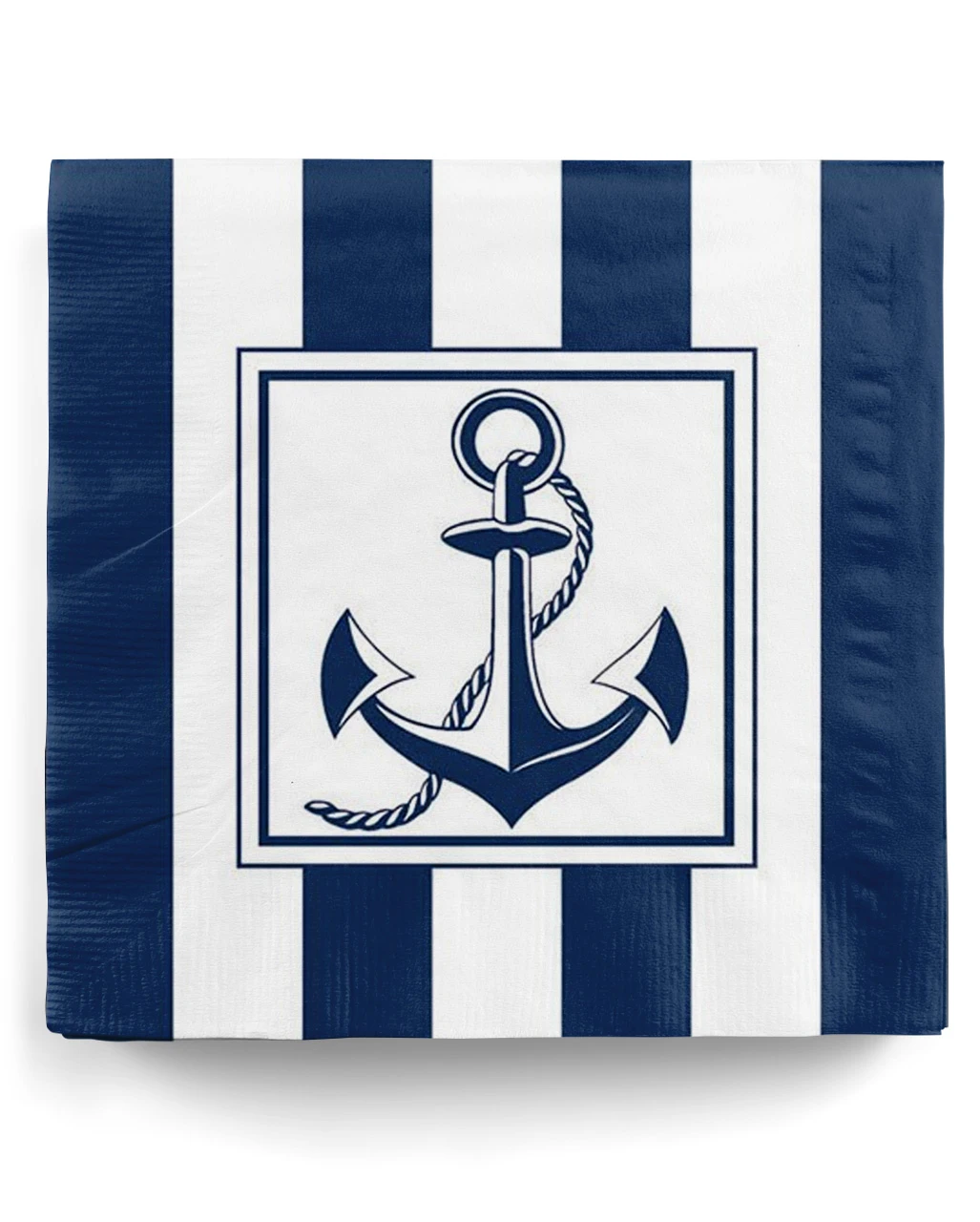 20 Weiß-blaue Anker Servietten 3 20 Weiß-blaue Anker Servietten