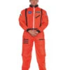 NASA Overall Orange XXL -Cosly Verkaufsgeschäft astronauten overall kostuem plus size orange astronauten verkleidung raumfahrer kostuem 18363 xxl