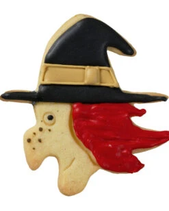 Plätzchenform Hexengesicht 8cm -Cosly Verkaufsgeschäft austechform halloween hexe plaetzchenform mit halloween motiv weihnachtsplaetzchen form fuer hexen fans 28564 4