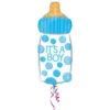 Babyflasche Folienballon "Its A Boy"