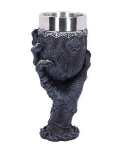 Baphomet Trinkkelch Mit Greifhand -Cosly Verkaufsgeschäft baphomet kelch mit greifender hand baphomets grasp goblet gothic deko 39511 03