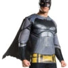 Batman Muskel Kostüm-Shirt Mit Maske & Cape -Cosly Verkaufsgeschäft batman muske shirt mit umhang und maske superhelden kostuem comic helden kostuem 25962