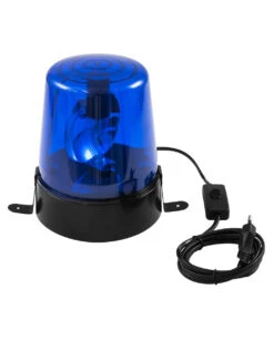 Polizeilicht Blau 6W Eurolite -Cosly Verkaufsgeschäft blaues polizeilicht police light blue eurolite polizeilicht als partybeleuchtung 36173 02