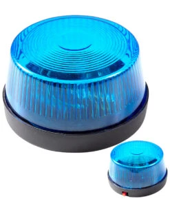 Blaue Warnleuchte Mit Sirene
