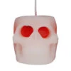 Blutende Totenkopf Kerze 6 Cm -Cosly Verkaufsgeschäft blutende totenkopf kerze 6cm halloween kerze halloween dekoration totenschaedel kerze gothic kerze gothic deko gotich geschenkartikel 53752 1