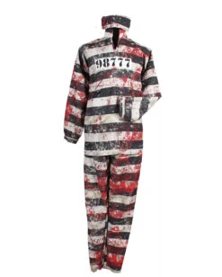 Blutiges Sträflings Kostüm