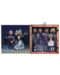 Bride Of Chucky Ultimate Chucky & Tiffany 10cm -Cosly Verkaufsgeschäft bride of chucky ultimate chucky and tiffany action figur chucky die moerderpuppe sammler figur 53137 5