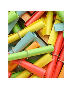 Bunte Lose Als Röllchen Treffer 50 Stück