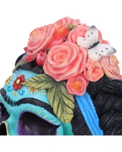 Calavera De Azucar Totenschädel 19cm -Cosly Verkaufsgeschäft calavera de azucar totenkopf calavera de azucar skull dia de los muertos figur 54563 05