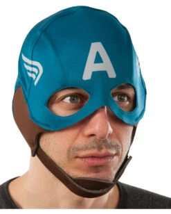 Retro Stoffmaske Captain America