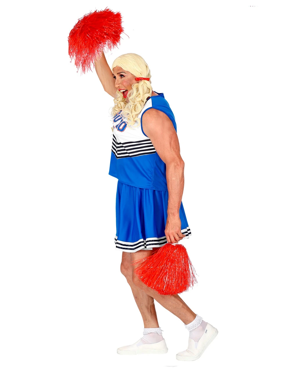 Cheerleader Männer Kostüm 4 Cheerleader Männer Kostüm – Bild 2