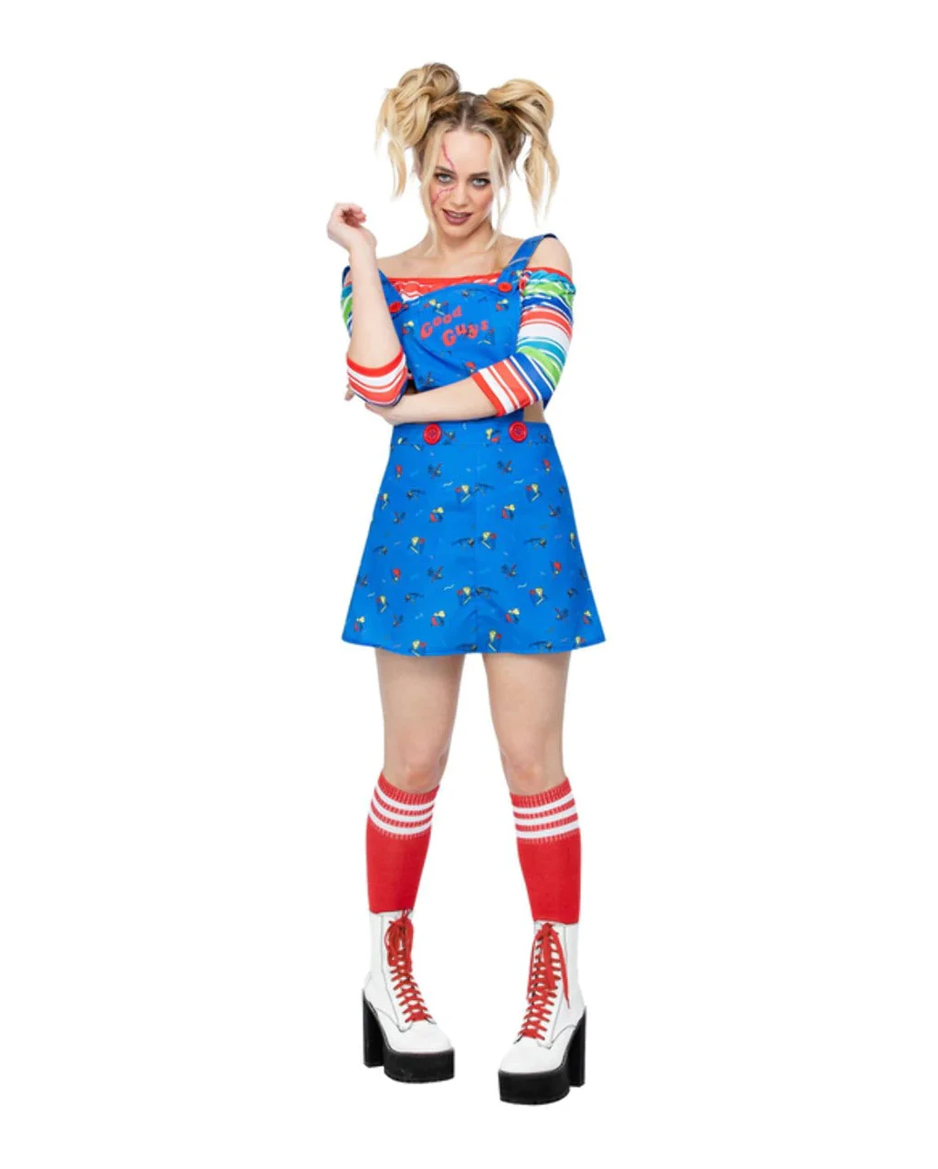 Chucky Kostüm Für Damen 4 Chucky Kostüm Für Damen – Bild 2