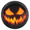 Horror Kürbis Pappteller 10 St. -Cosly Verkaufsgeschäft creepy pumpkin pappteller 6 stueck halloween pumpkin paper plates halloween dekoration und geschirr 51374