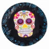 Dia De Los Muertos Sugar Skull Pappteller 2 Dia De Los Muertos Sugar Skull Pappteller -Cosly Verkaufsgeschäft day of the dead pappteller dia de los muertos pappteller halloween partygeschirr 39482 01