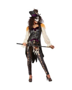 Voodoo Zauberin Kostüm -Cosly Verkaufsgeschäft deluxe voodoo witch master damen kostuem deluxe voodoo witch master adult costume halloween kostuem halloween costumes 39429 1