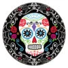 Sugar Skull Pappteller 10 St. -Cosly Verkaufsgeschäft dia de los muertos pappteller sugar skull pappteller day of the dead plates 28458