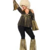 Disco Diva Plus Size Kostüm -Cosly Verkaufsgeschäft dicso diva plus size kostuem plus size faschingskostueme 36897