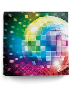 Disco Party Servietten 16 St.