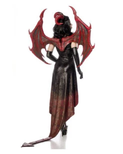 Drachen Lady Kostüm Mit Flügeln -Cosly Verkaufsgeschäft drachen lady kostuem mit fluegel dragon lady costume w wings 38620 04 3