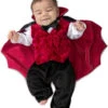 Baby Kostüm Blutsauger Dracula -Cosly Verkaufsgeschäft dracula vampir babykostuem halloween verkleidung fuer babys lil vlad the vampire baby costume 36223 1