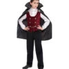 Düsterer Vampir Kinderkostüm Mit Cape