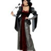 Finstere Vampir Gräfin Kostüm Deluxe -Cosly Verkaufsgeschäft dunkle koenigin kostuem deluxe vampir kostuem schneewittchen kostuem halloween kostuem dark queen costume 35907 1