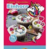 Essbare Einhorn Deko-Oblaten 14 St. -Cosly Verkaufsgeschäft einhorn dekorblaten unicorn muffindeko einhorn cupcake dekoration 27221