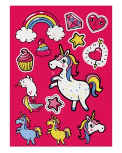 Essbare Einhorn Deko-Oblaten 14 St. -Cosly Verkaufsgeschäft einhorn dekorblaten unicorn muffindeko einhorn cupcake dekoration 27221 2