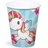 Unicorn Pappbecher 8 St. -Cosly Verkaufsgeschäft einhorn pappbecher partygeschirr unicorn paper cups 27827