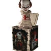 ES Pennywise Jack-in-a-Box Sammlerfigur 36cm -Cosly Verkaufsgeschäft es pennywise srpingteufel burst a box geschenkartikel horrorfan geschenke und merchandise 38566