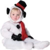 Flauschiger Schneemann Kinderkostüm XL -Cosly Verkaufsgeschäft flauschiger schneemann kinderkostuem kostuemanzug baby weihnachten snowman costume baby 16025 c3f1dd9c14