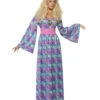 Flower Power Hippie Maxi-Kleid XL