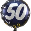 Ballon Mit Zahl 50 Schwarz-gold 45 Cm -Cosly Verkaufsgeschäft folienballon 50 50 geburtstag geschenkidee helium ballon geschenkartikel ballon 50 geburtstag 29961