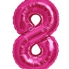 Folienballon Zahl 8 Pink 2 Folienballon Zahl 8 Pink -Cosly Verkaufsgeschäft folienballon acht pink heliumballon luftballon mit nummer 8 als motiv 22759
