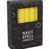 Gelbe "Erfolg" Hexenkerzen 12 St. -Cosly Verkaufsgeschäft gelbe erfolg zauberkerzen yellow success spell candles wicca candles gothic deko 50679 01