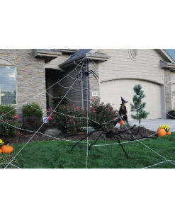 Riesiges Spinnennetz Für Den Garten