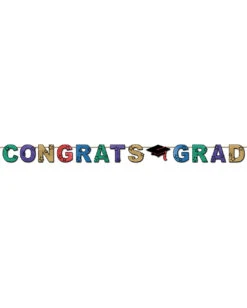 Funkelnder Congrats Grad Banner