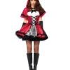 Düsteres Rotkäppchen Kostüm