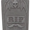 Grabstein RIP Mit Totenschädel Und Flügeln -Cosly Verkaufsgeschäft grabmahl mit fledermausfluegeln grabstein mit totenkopf und fledermausfluegel 21597