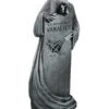 Halloween Grabstein Skelett Reaper 117 X 45 Cm -Cosly Verkaufsgeschäft grabstein grim reaper sensenmann grabstein halloween grabstei death stone halloween tombstone 20682 1