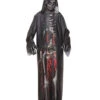Sensenmann Kinder-Kostüm -Cosly Verkaufsgeschäft grim reaper kinderkostuem skelett robe mit fotodruck halloween verkleidung 27496