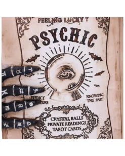 Hellseher Zauberbuch Deko 25,8cm -Cosly Verkaufsgeschäft grimoire hexenbuch deko psychic compendium deco halloween tischdekoration 51062 05