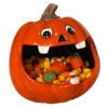 Süßigkeiten Schale Lachender Halloween Kürbis -Cosly Verkaufsgeschäft grinsender halloween kuerbis suessigkeiten schale laughing halloween pumpkin candy bowl trick or treat schuessel 54649