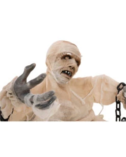 Mumie Halloween Animatronic 40cm -Cosly Verkaufsgeschäft groundbreaker mumie animatronic 40cm halbierte mumie halloween dekofigur animated mummy 36298 05